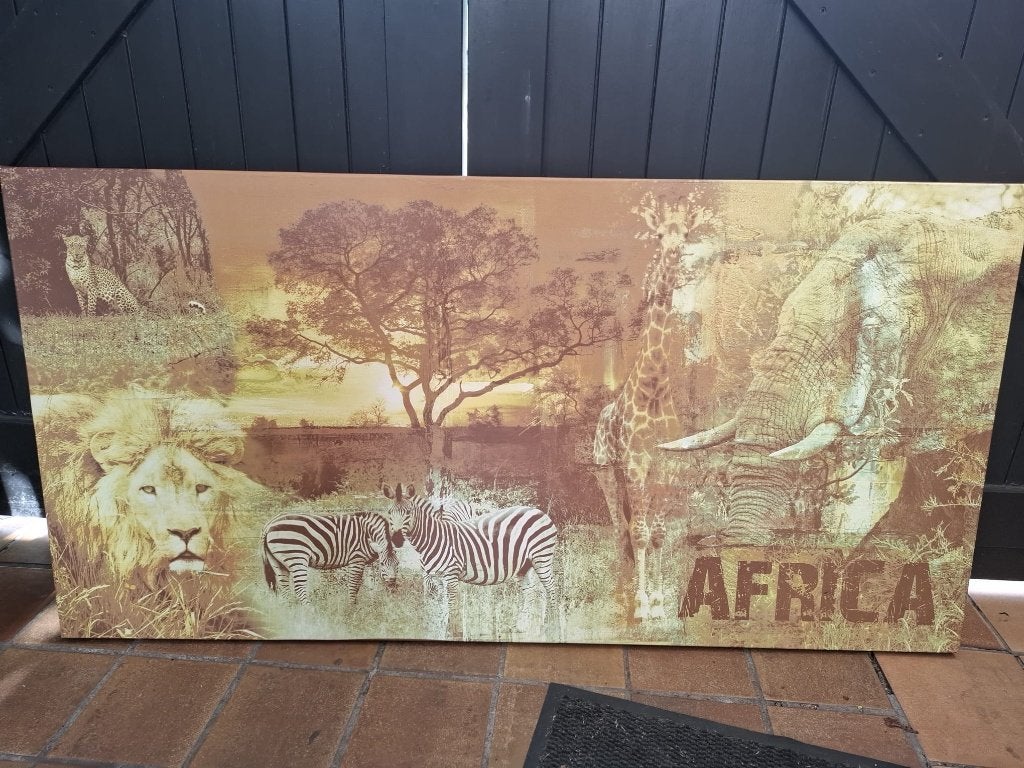 schilderij, Ophalen, Dieren