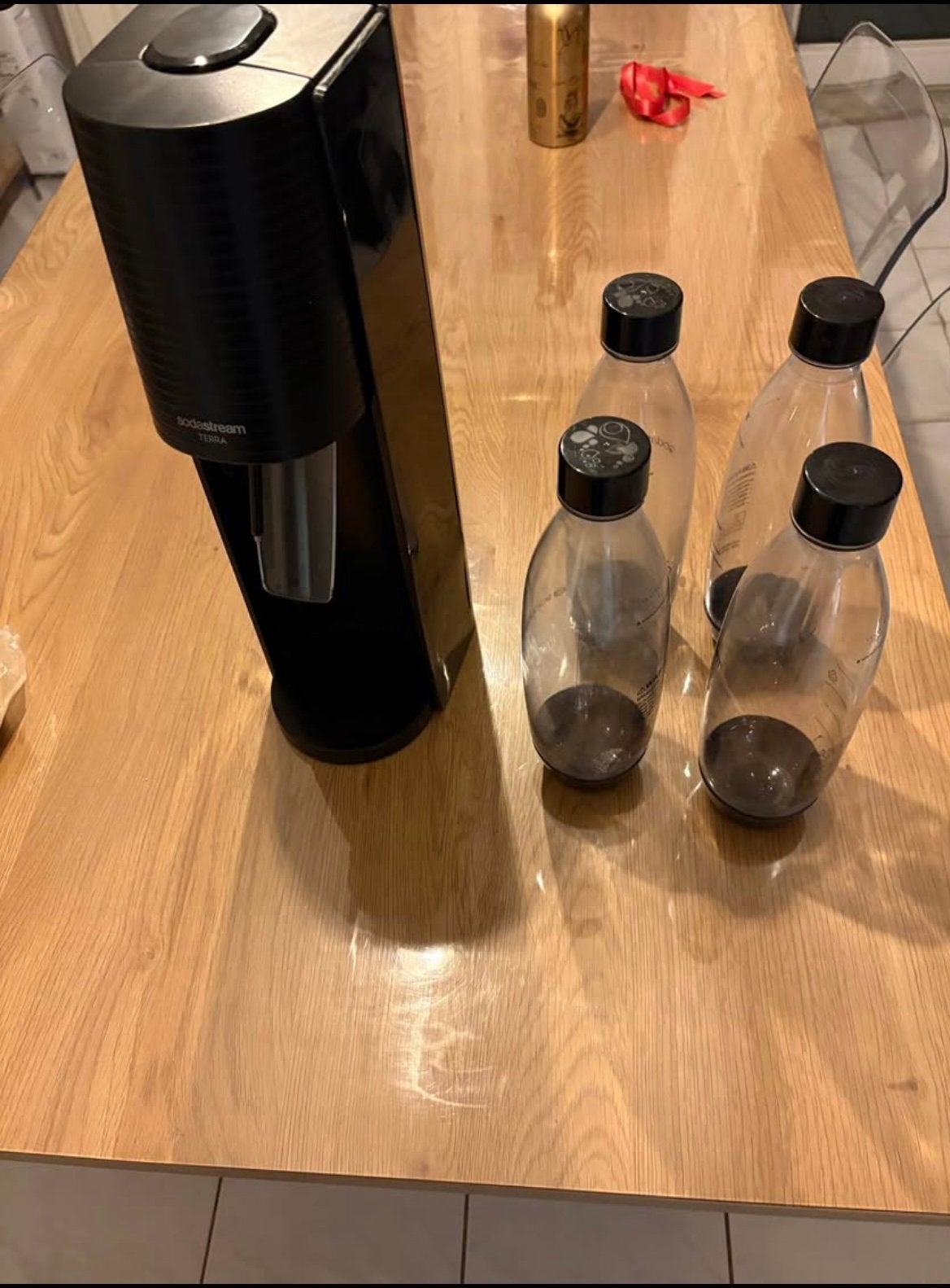 Soda stream, Elektronische apparatuur, Ophalen of Verzenden, Zo goed als nieuw
