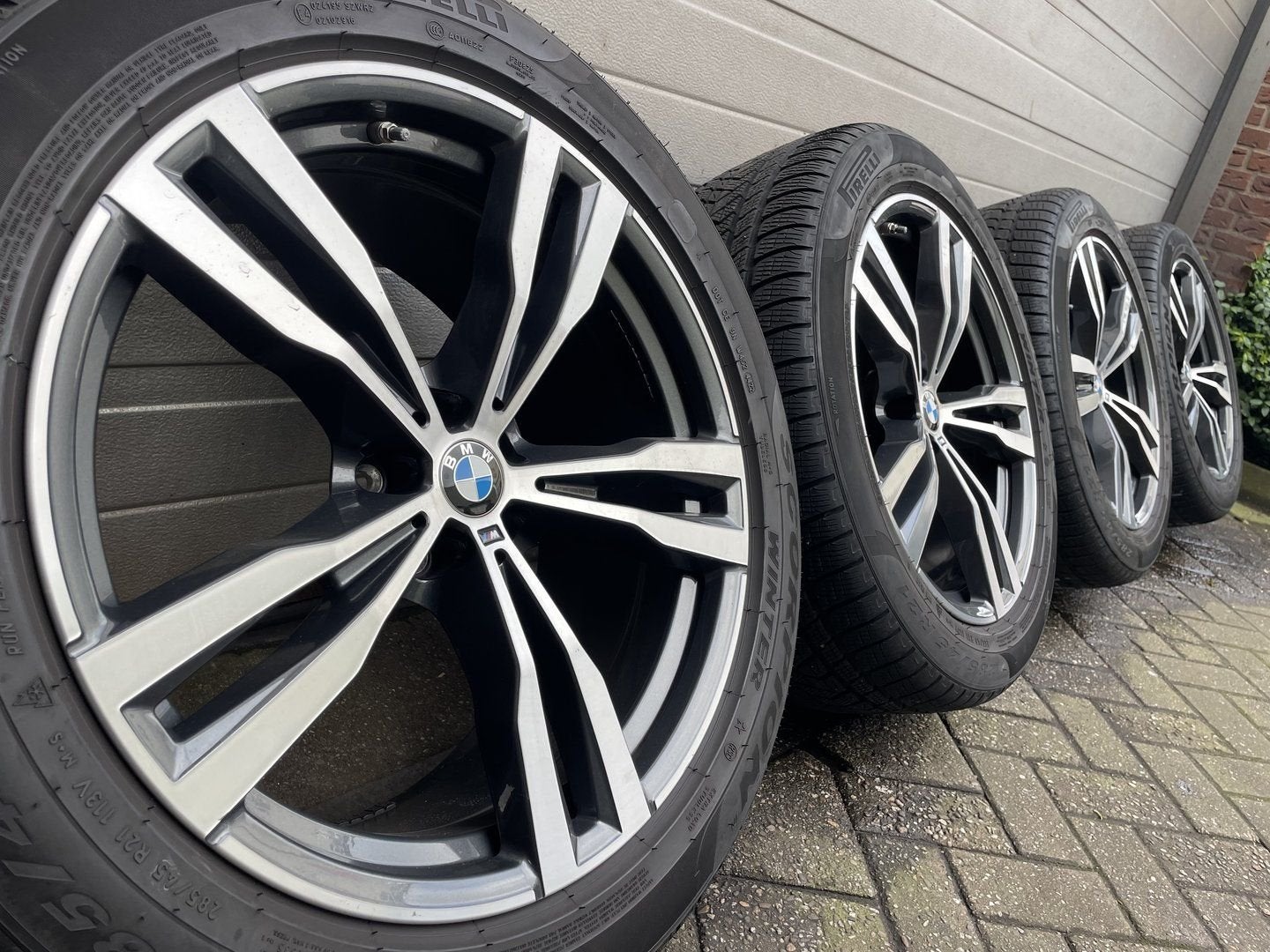 Orig. 21 inch BMW X7 G07 X5 X6 G05 G06 740M velgen banden, Pneus hiver, 285 mm, Véhicule de tourisme, -