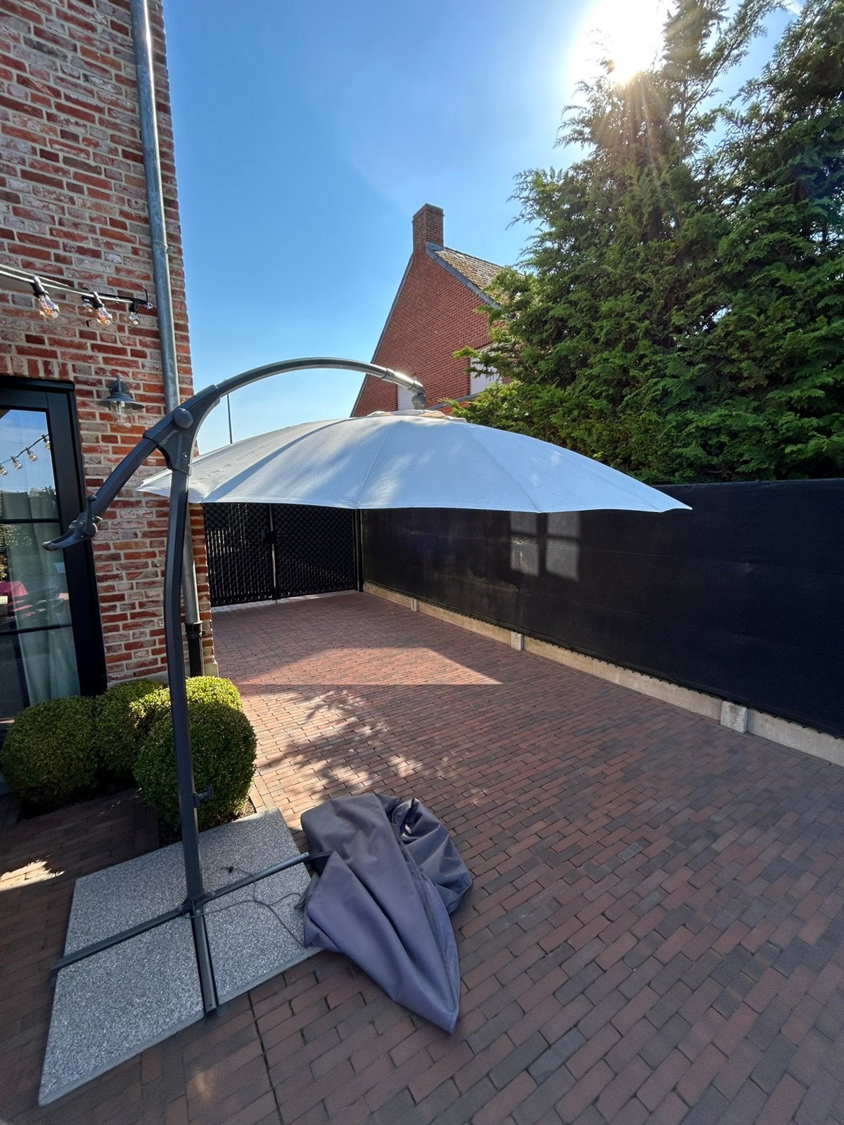 Zweefparasol, Tuin en Terras, Parasols, Ophalen, Kantelbaar, 2 tot 3 meter, Zweefparasol