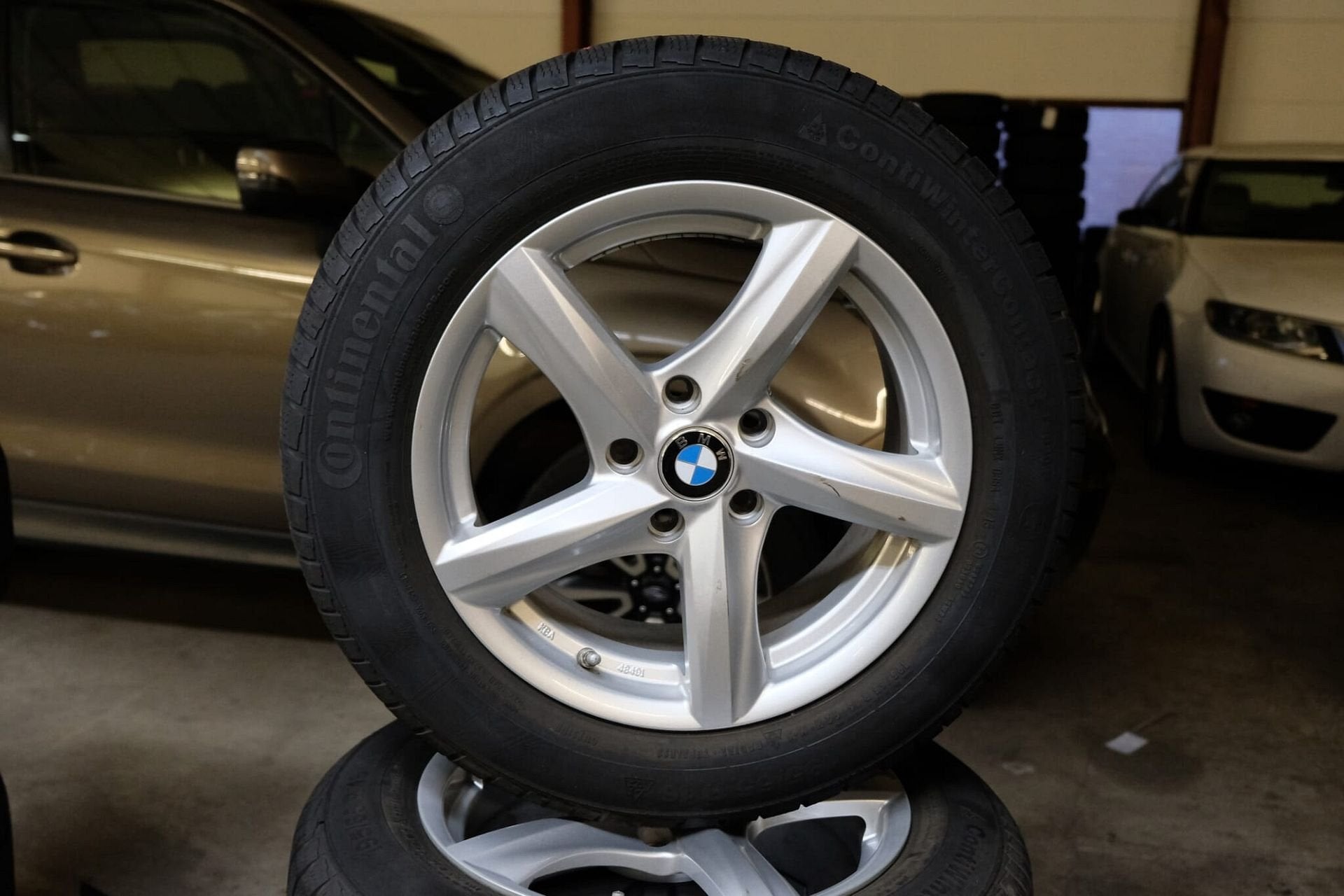 #815 Winterset BMW 2 serie Active Tourer 5x112 TPMS 7a7.5MM!, Auto-onderdelen, Banden en Velgen, Ophalen, Gebruikt, -, -