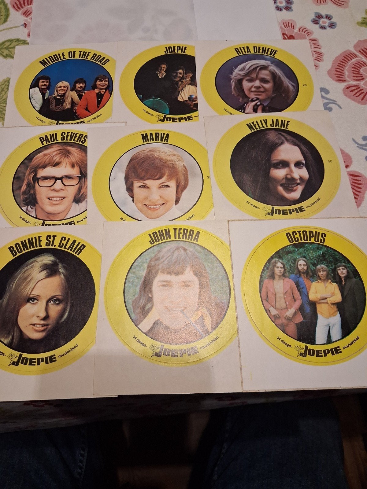 oude Joepie stickers, Enlèvement ou Envoi