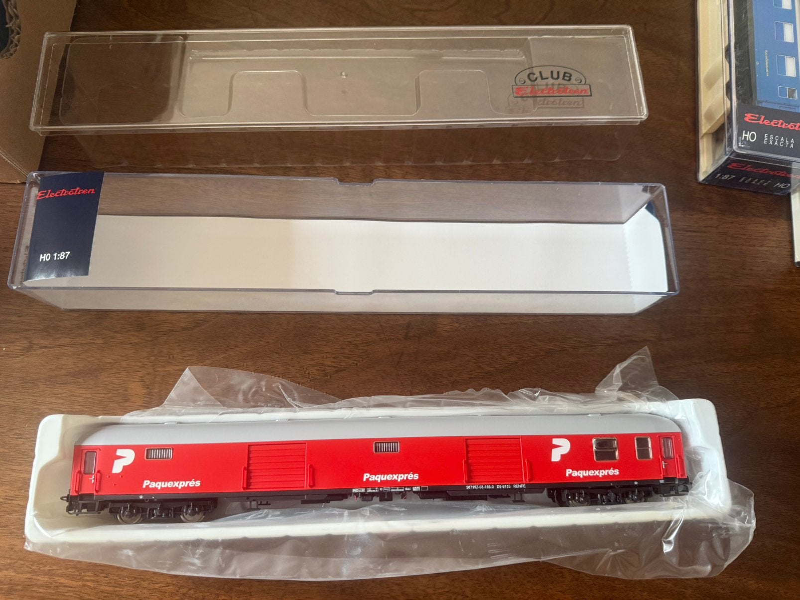 Electrotren ES18044 - ZELDZAME HO Clubwagen uit 2019, Hobby en Vrije tijd, Modeltreinen | H0, Ophalen of Verzenden