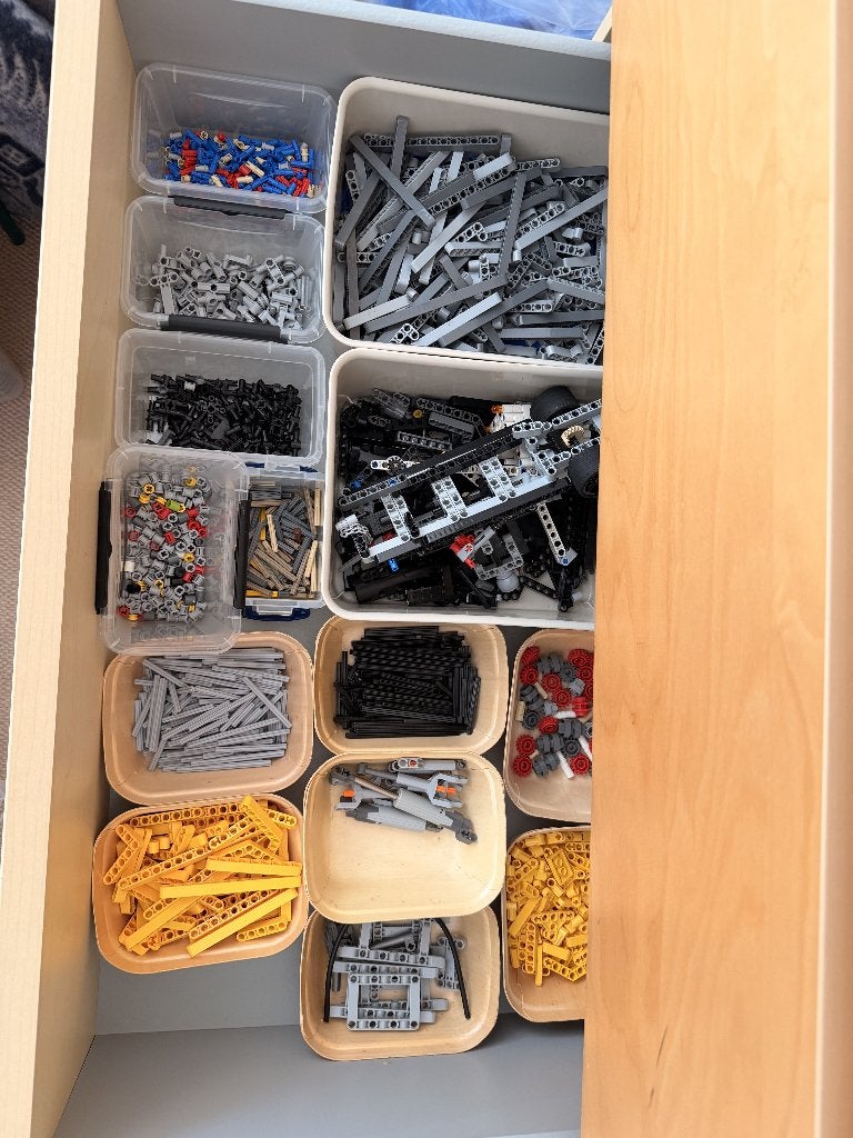 GIGANTESQUE fête LEGO Technic — 5 sets —  5000 cubes, Pièces supplémentaires incluses, Lego, Ensemble complet, Comme neuf