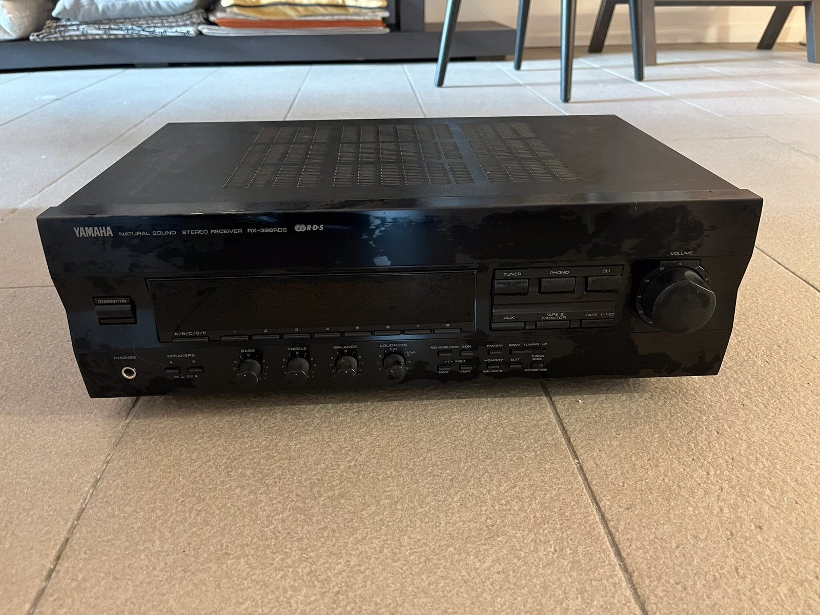 YAMAHA NATURAL SOUND STEREO RECEIVER RX-396 RDS, Audio, Tv en Foto, Ophalen, Gebruikt, Stereo, Yamaha