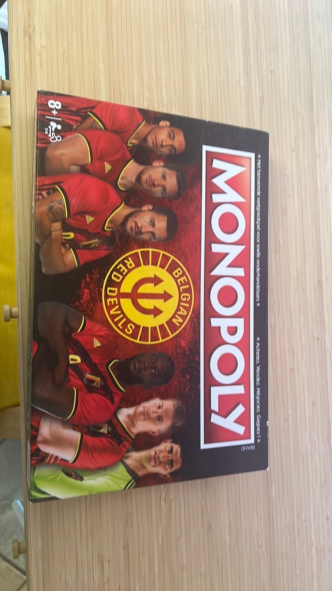 Monopoly Belgian Red Devils, Cinq joueurs ou plus, Enlèvement, Comme neuf, Jeu de voyage