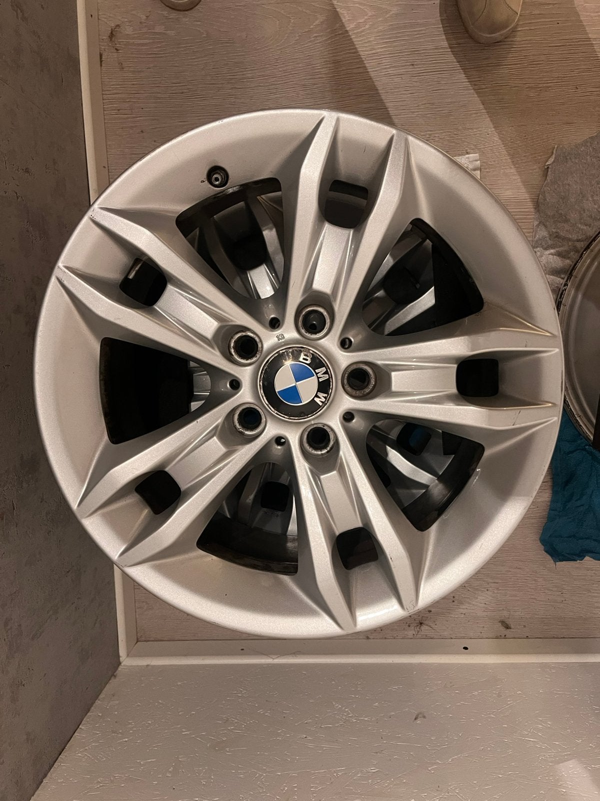 Jantes BMW d’origine (occasion), Enlèvement, Utilisé, 17 pouces, Pneu(s)