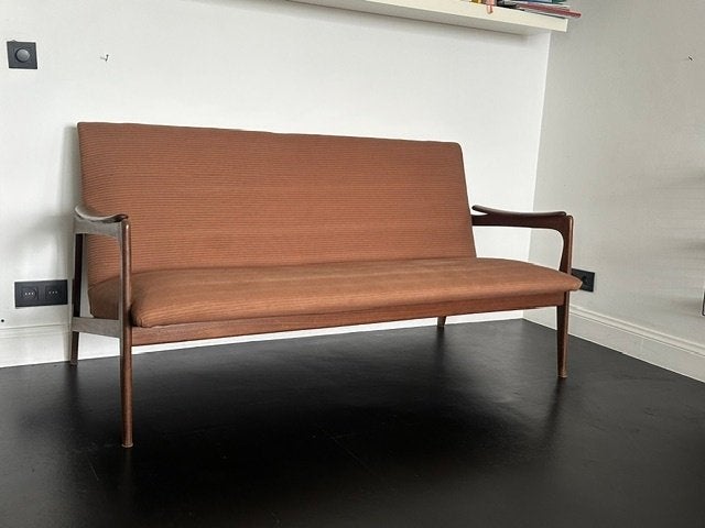 Vintage designzetel, Moins de 75 cm, Enlèvement, Utilisé, Bois