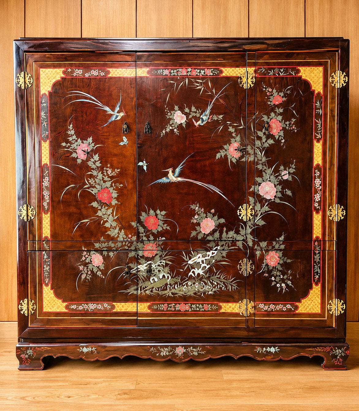 Chinese kast – unieke TV-kast, Antiquités & Art, Antiquités | Meubles | Armoires, Enlèvement