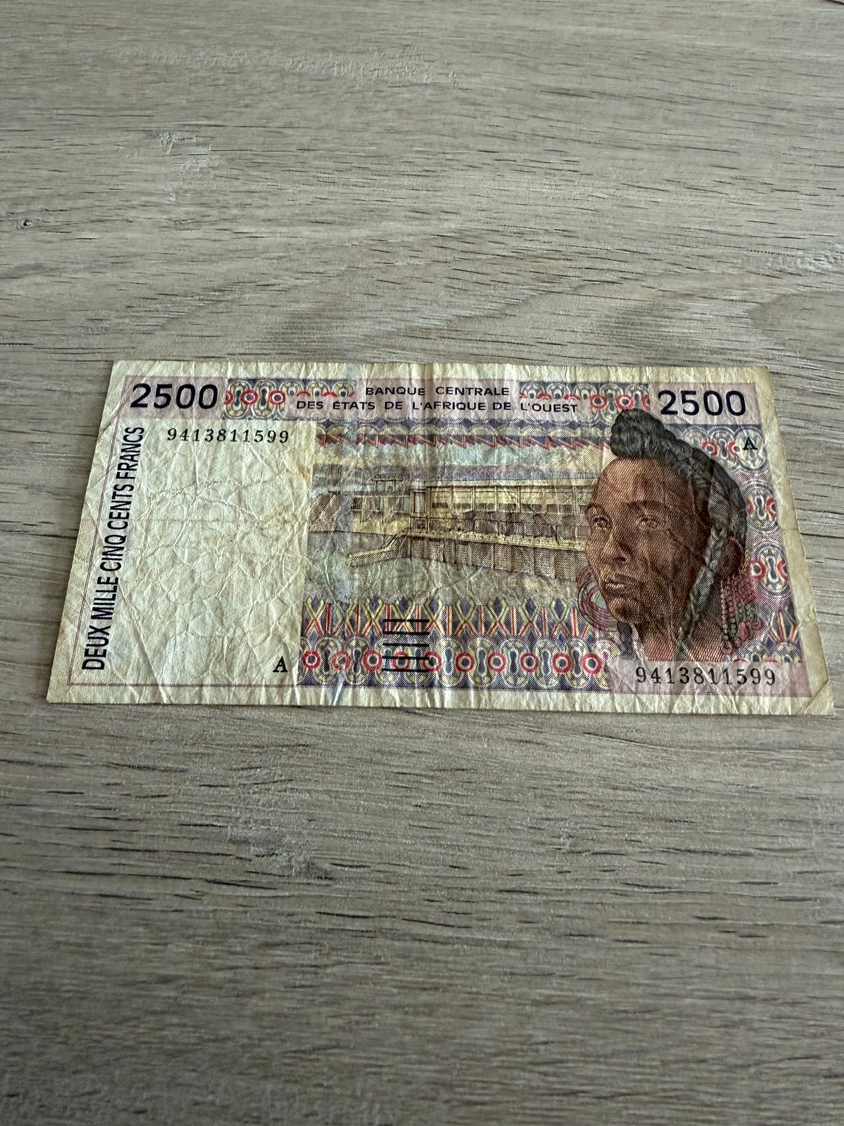 2500 francs Afrique !, Enlèvement ou Envoi