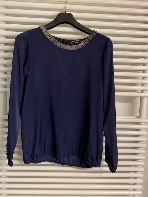 d.blauw bloesje van soyaconcept ta S, Enlèvement ou Envoi, Soyaconcept, Taille 36 (S), Comme neuf