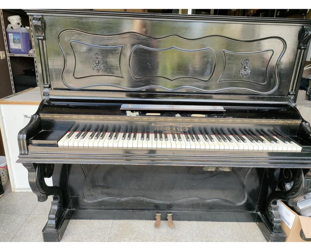 François Berden piano, Musique & Instruments, Pianos, Brillant, Enlèvement, Utilisé, Piano