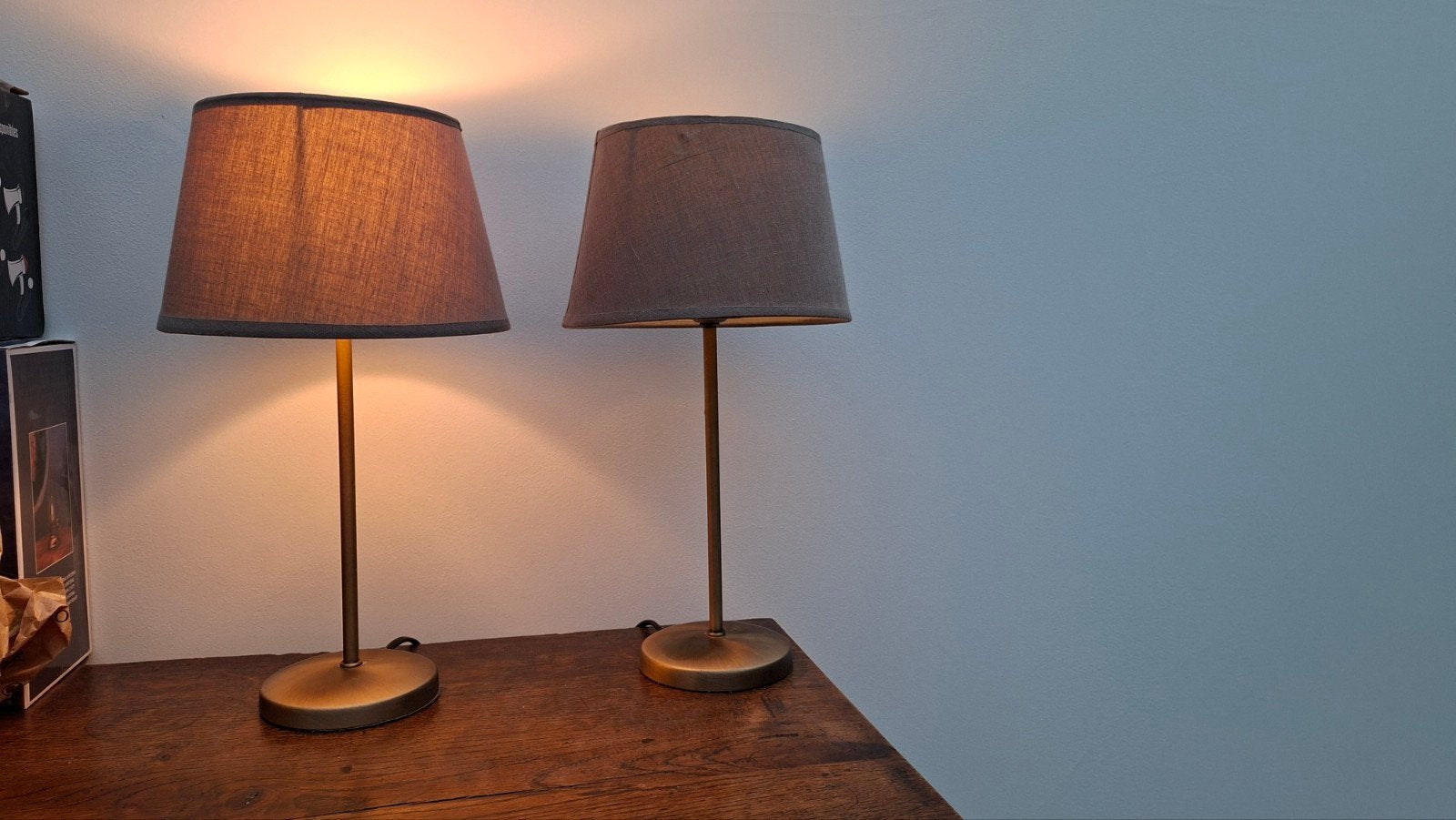 2 lampes de chevet, Maison & Meubles, Enlèvement, Lampe de chevet, IKEA, 35 cm