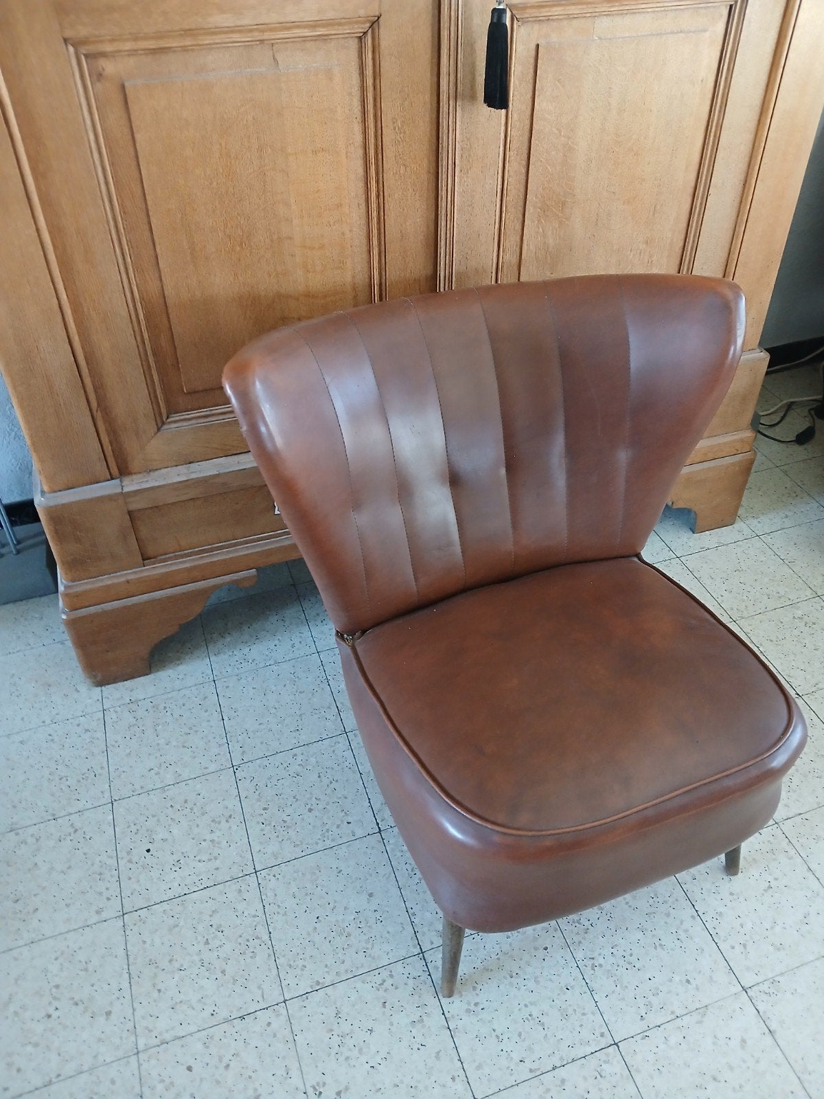 fauteuil club vintage, Enlèvement