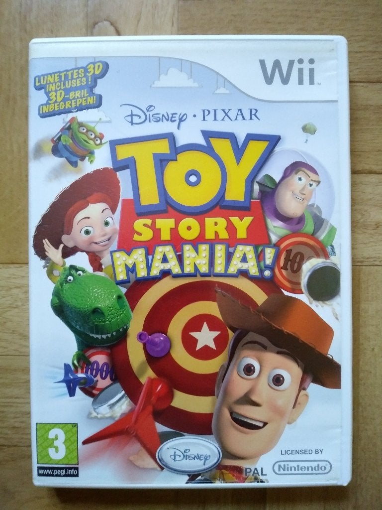 Toy Story Mania, spel voor de Wii, by Disney, Pixar,, Avontuur en Actie, Eén computer, Ophalen of Verzenden, Zo goed als nieuw