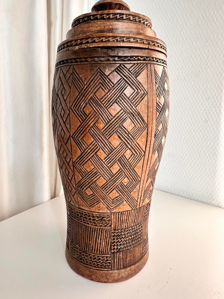 Pot Kuba, collection d'art africain, Anthropologue, 1950, Envoi