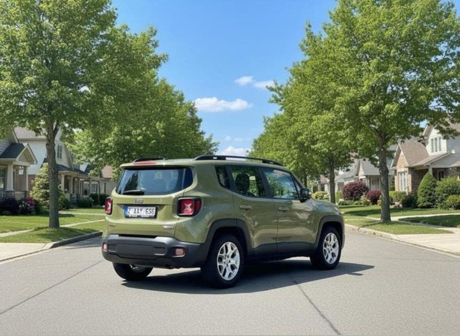 JEEP Renegade 1.6 DIESEL 2015 120200KM Manueel, Auto's, Euro 5, Zwart, 1600 cc, Bedrijf