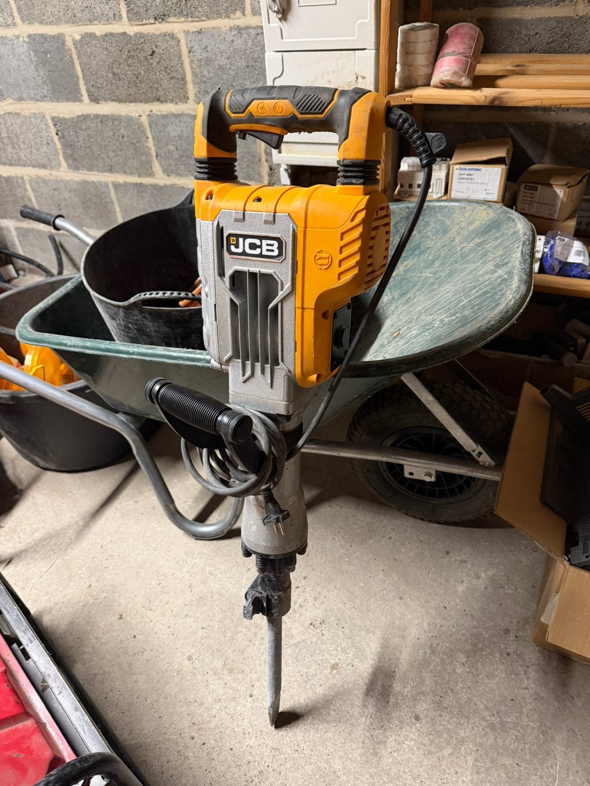 Breekhamer sloophamer JCB-21-DH1700 JCB, Doe-het-zelf en Bouw, Ophalen of Verzenden, Zo goed als nieuw