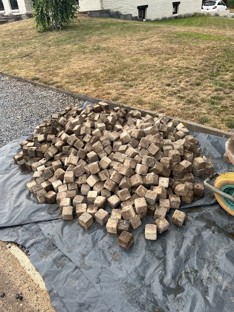 Klinkers gratis af te halen, Ophalen, Gebruikt, Minder dan 5 m², Klinkers