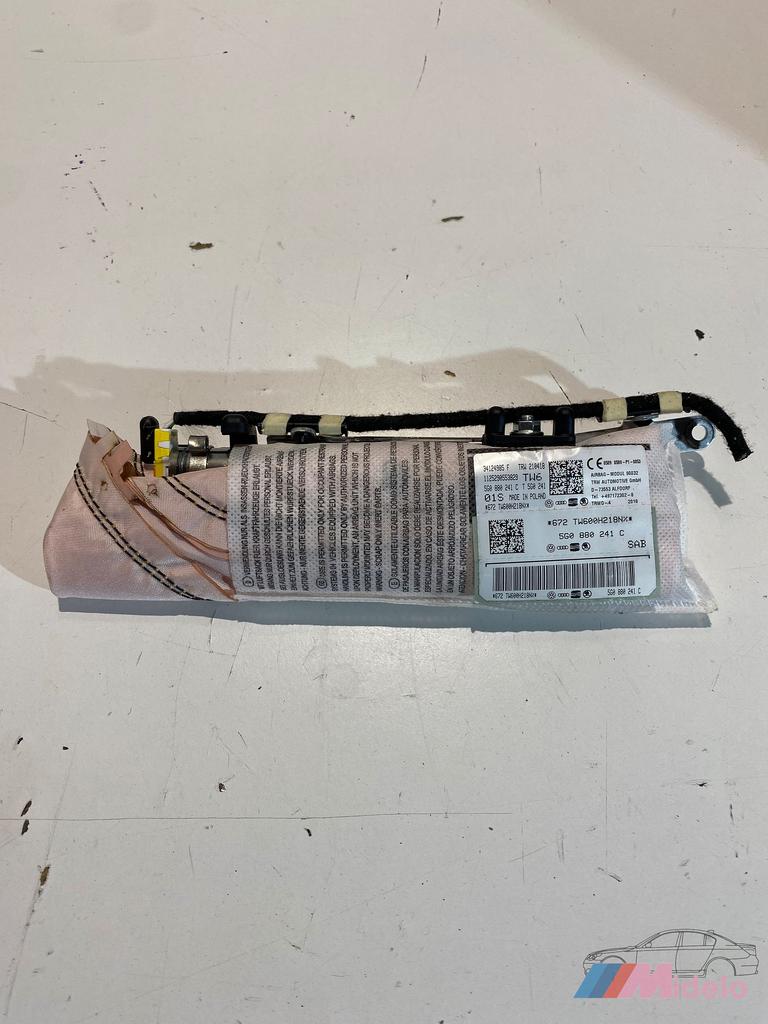 VW GOLF VII STOEL AIRBAG LINKS 5G0880241C, Gebruikt, -, Volkswagen, -