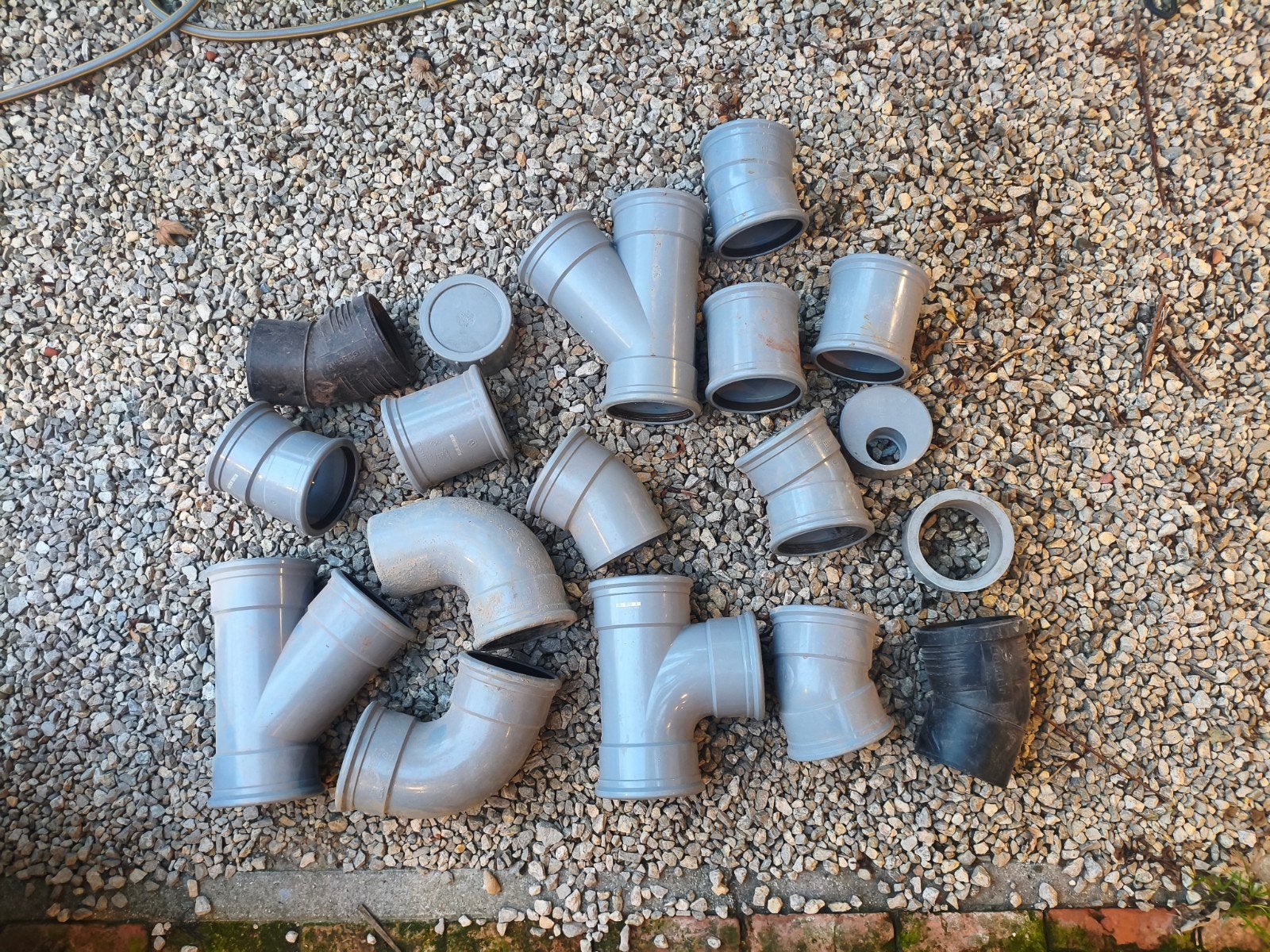 PCV stukken diam. 110mm, Doe-het-zelf en Bouw, Buizen en Afvoer, Ophalen