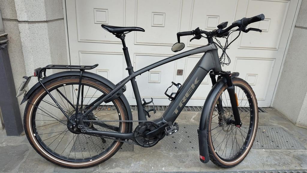 Speed Pedelec Trek Allant 9+S 2023 1598 km, 53 tot 57 cm, Ophalen, Zo goed als nieuw, Vering