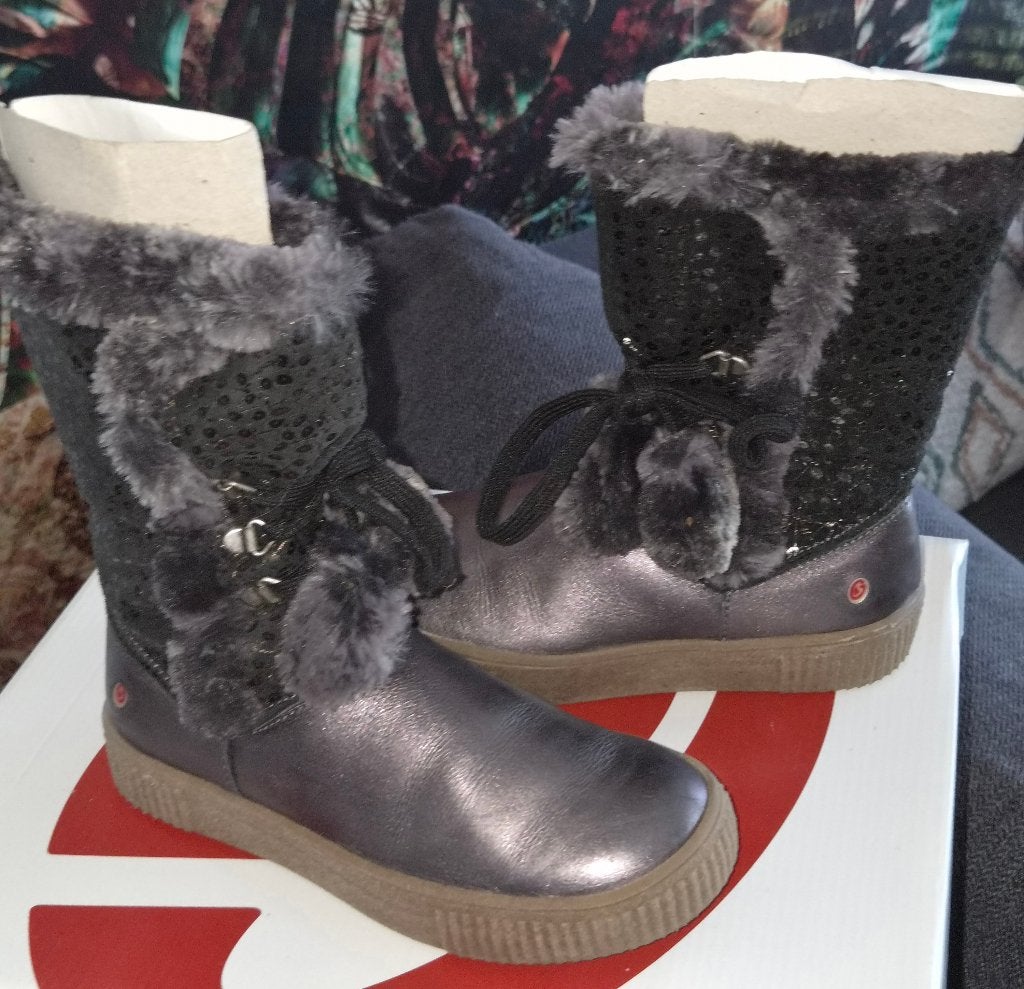 GBB Winterlaarzen voor meisjes, maat 30, metallic leer, Ophalen, Meisje, Laarzen, GBB
