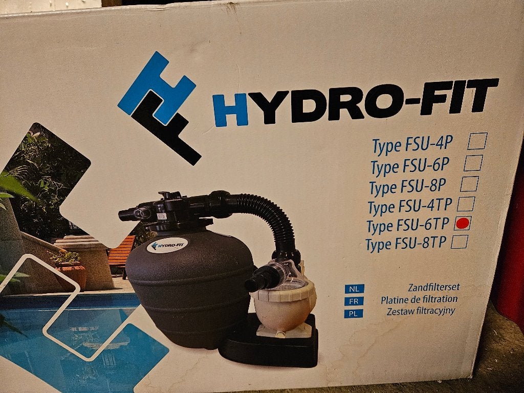 Zandfilterpomp, Tuin en Terras, Ophalen, Zo goed als nieuw, Filter