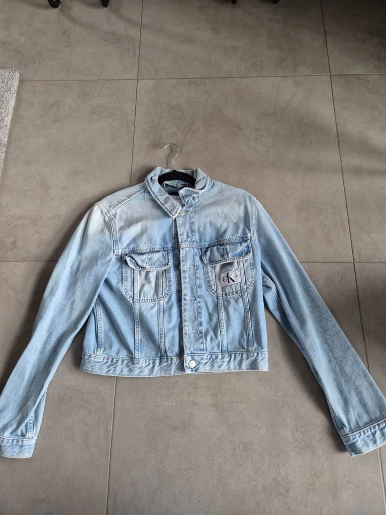 Calvin klein dames jeansjas, Kleding | Dames, Ophalen of Verzenden, Maat 42/44 (L)