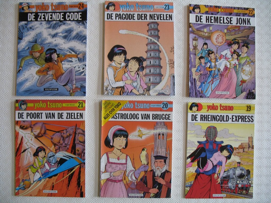 Yoko Tsuno, 16 stuks, 13 x 1ste druk, Boeken, Meerdere stripboeken, Ophalen of Verzenden, Zo goed als nieuw