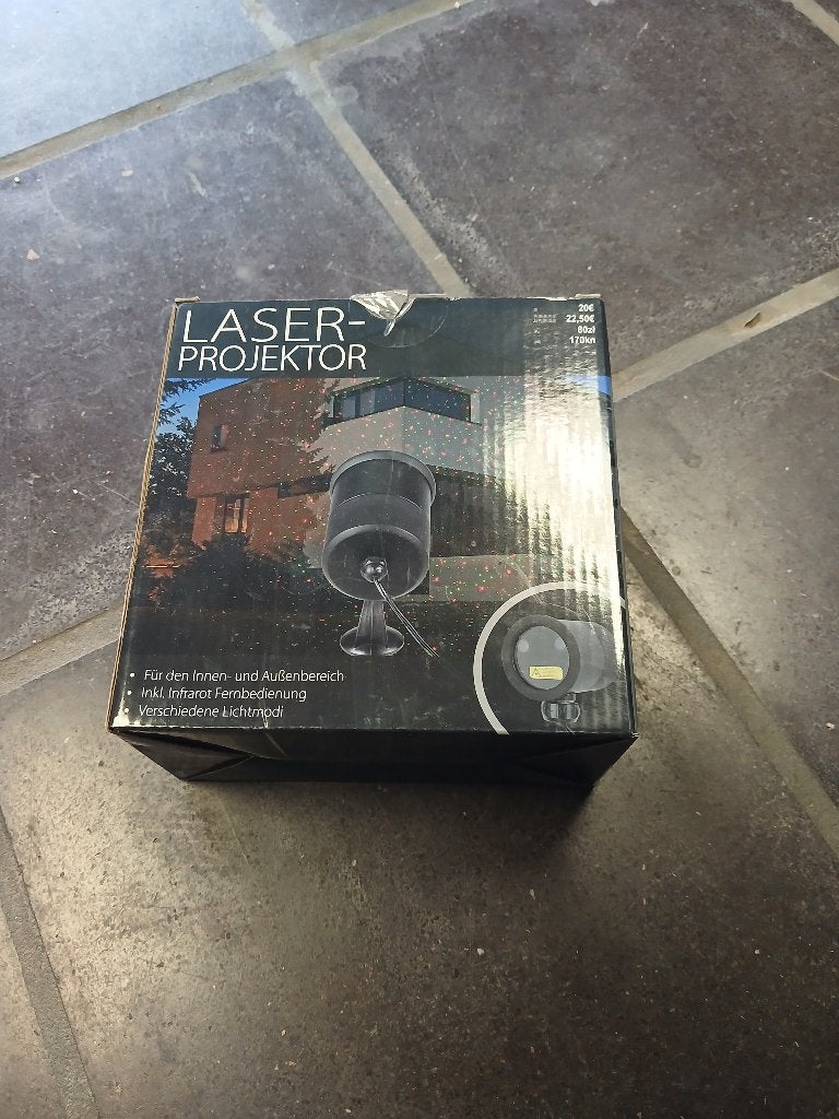 Laser projector, Ophalen, Laser
