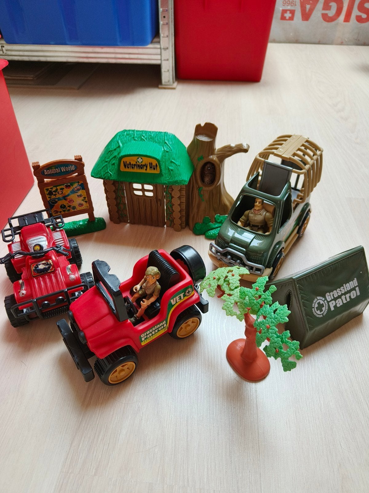 Safari set, Ophalen of Verzenden, Gebruikt, Overige typen, Met wieltjes