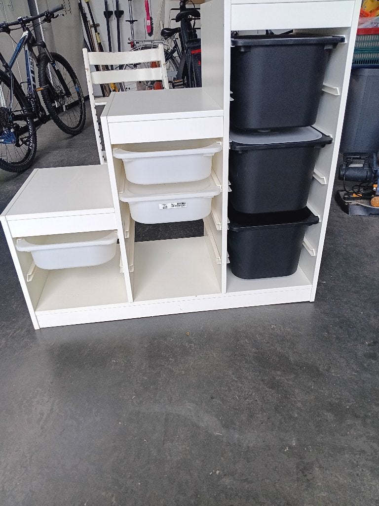 Ikea kast (trofast), Enfants & Bébés, Chambre d'enfant | Commodes & Armoires, Enlèvement, Utilisé, Armoire