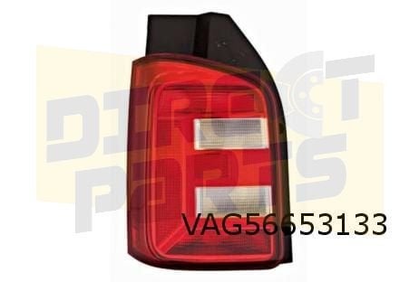 Volkswagen T6 (7/15-11/19) Achterlicht Rechts (bij achterdeu, -, -, Nieuw, -