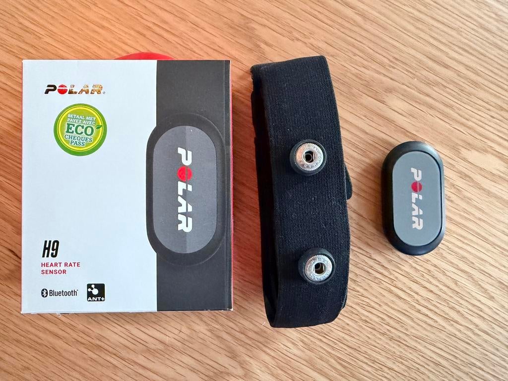 Polar H9 hartslagmeter, Sports & Fitness, Cardiofréquencemètres, Enlèvement, Utilisé, Polar, Avec ceinture thoracique