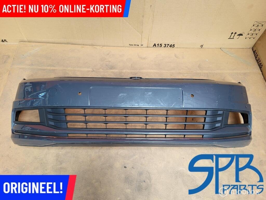 Vw TOURAN 5TA VOORBUMPER LC7Q 4xPDC SRA KLS CHROOM HIGHLINE, VOLKSWAGEN, Enlèvement ou Envoi, Volkswagen, Utilisé