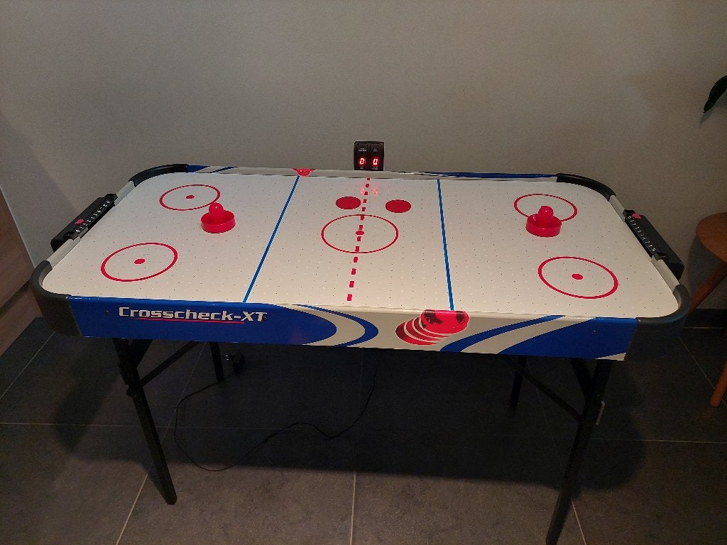 Airhockeytafel - Carromco Crosscheck-XT, Ophalen, Gebruikt