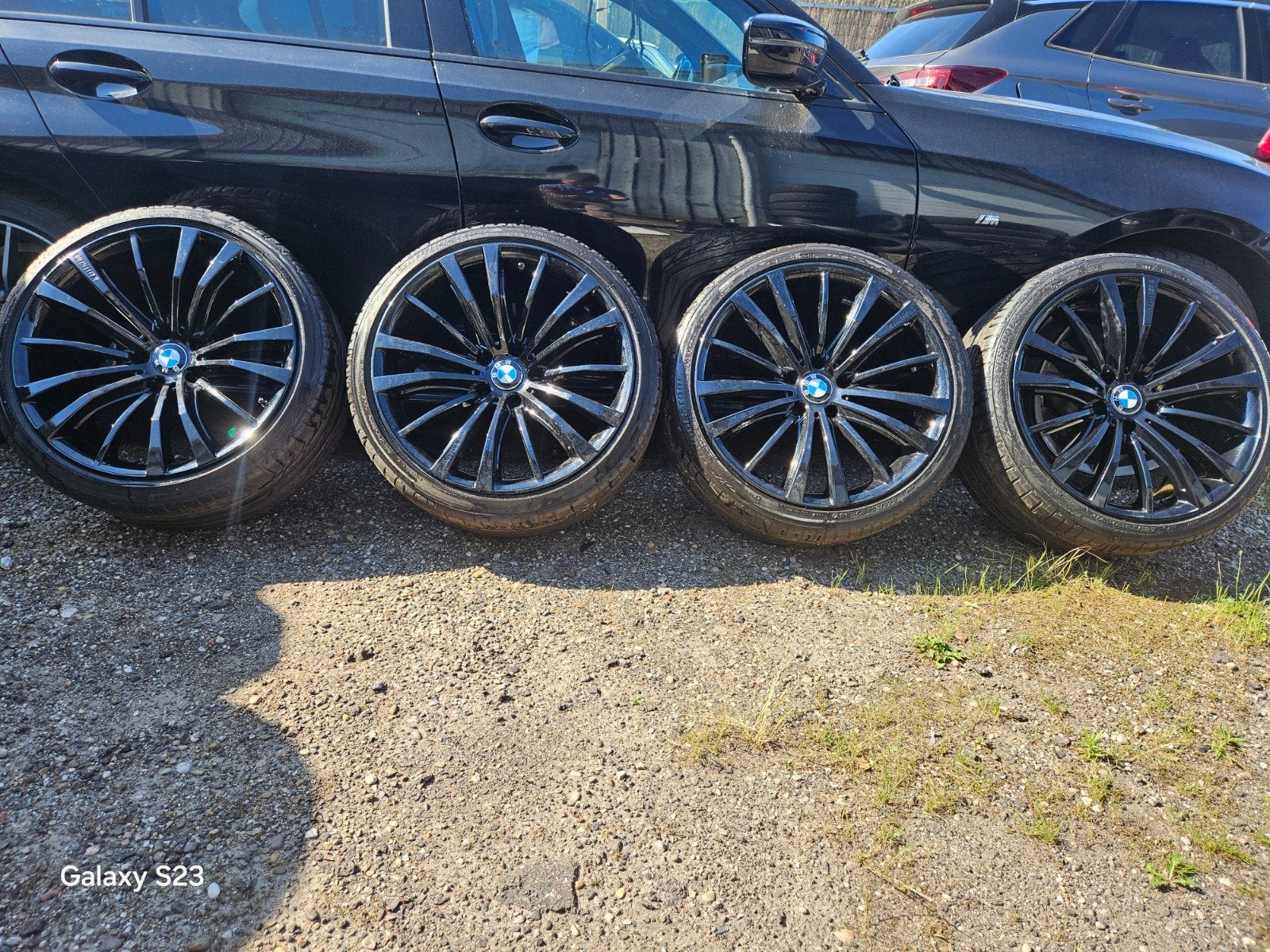 20 inch BMW f10 f20 f21 breedset velgen banden, Enlèvement ou Envoi