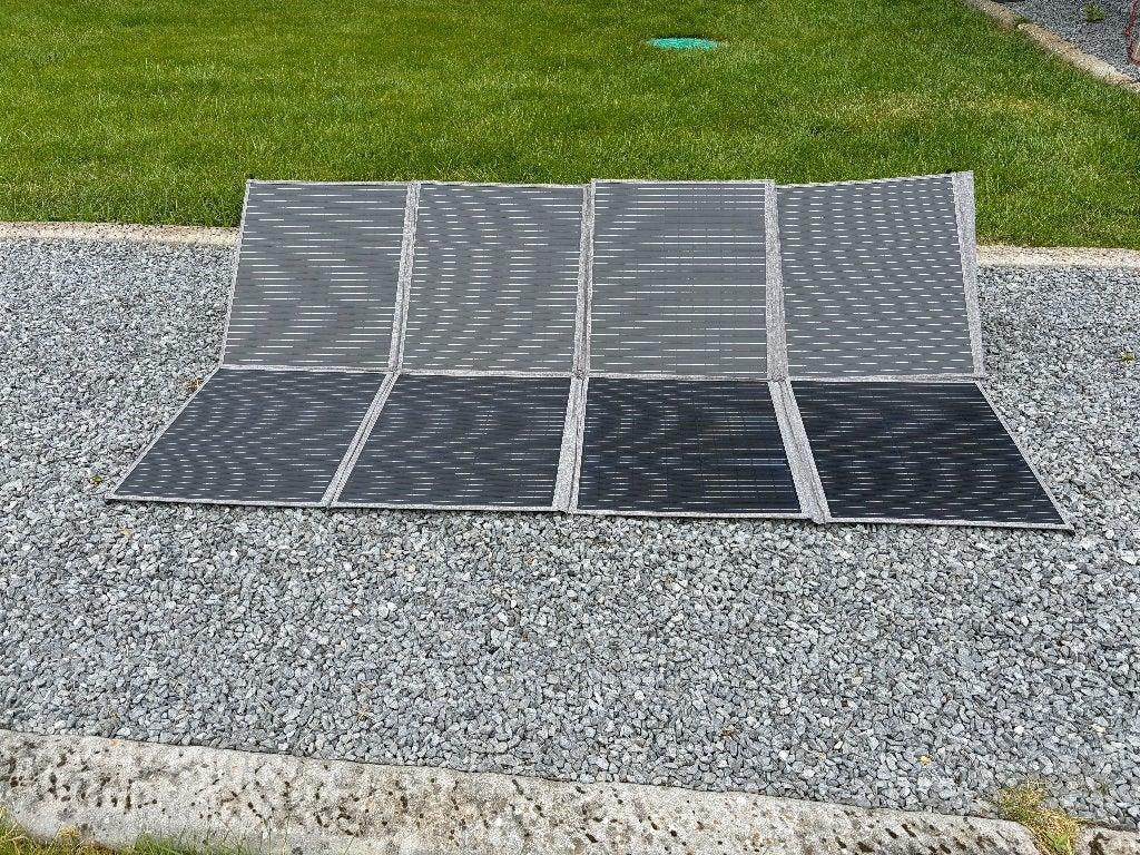 Opvouwbaar zonnepaneel power station, Ophalen, Zo goed als nieuw