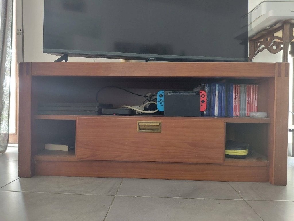 Tv meubel, Ophalen, Gebruikt, Eikenhout