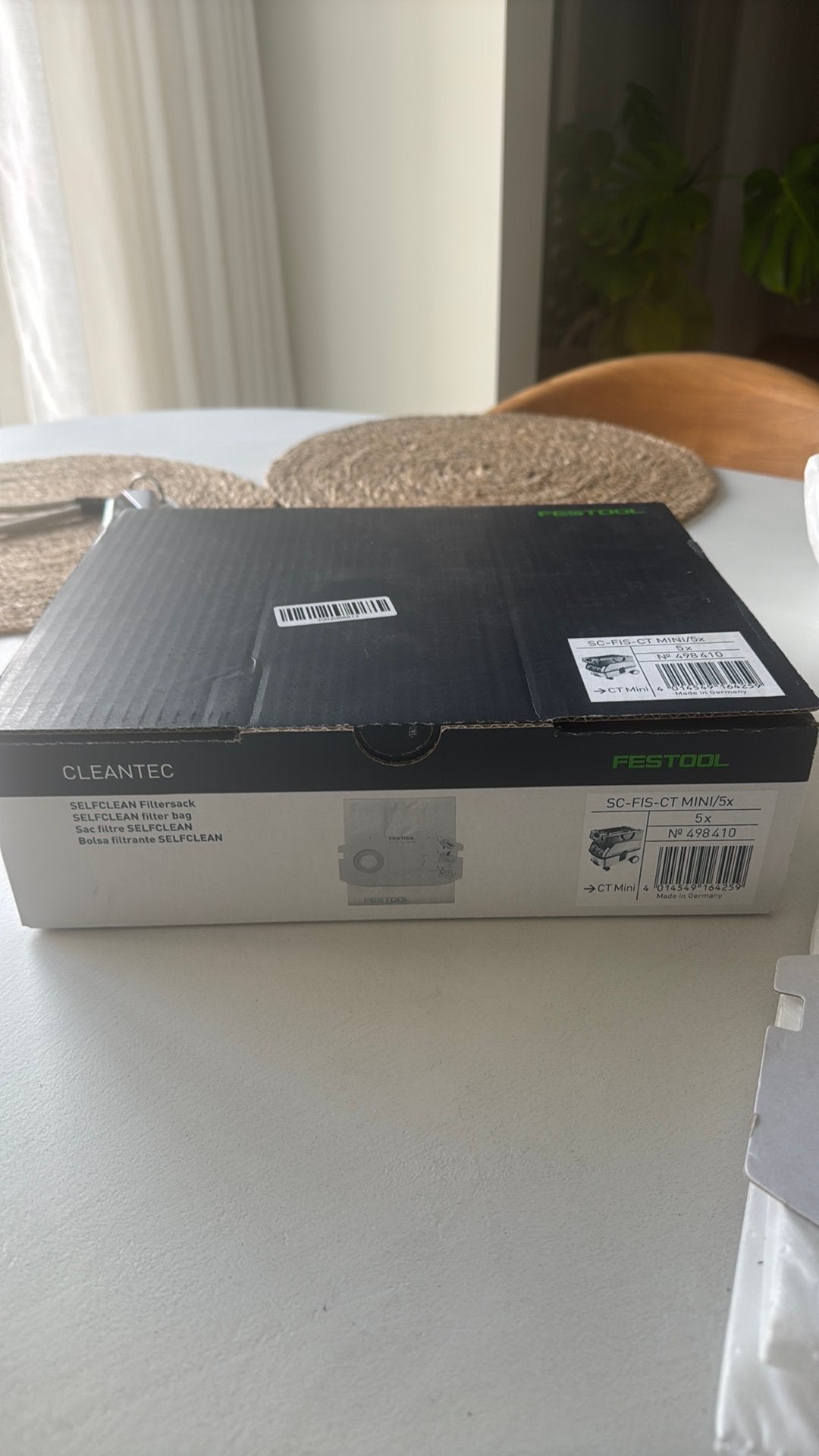Festool stofzuiger zakken, Enlèvement ou Envoi, Neuf