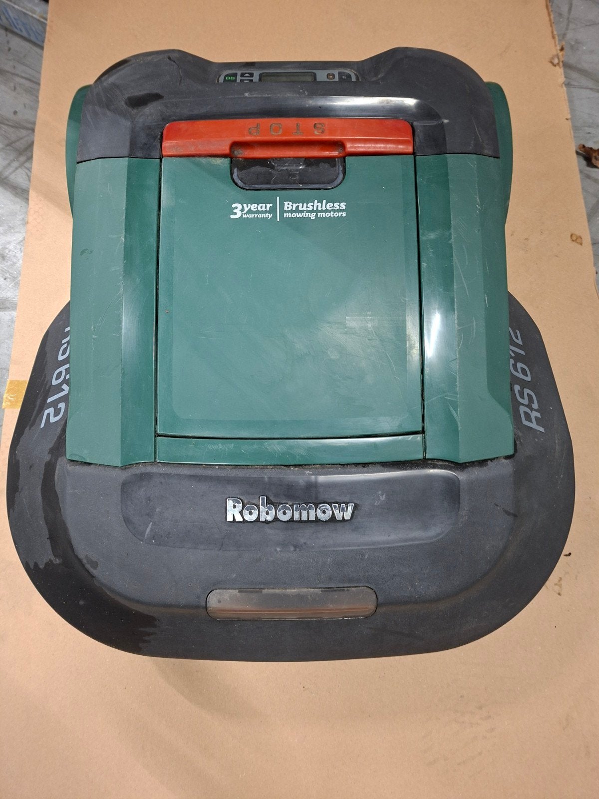 Robomow rs 612 met nieuwe messen., Enlèvement, Comme neuf
