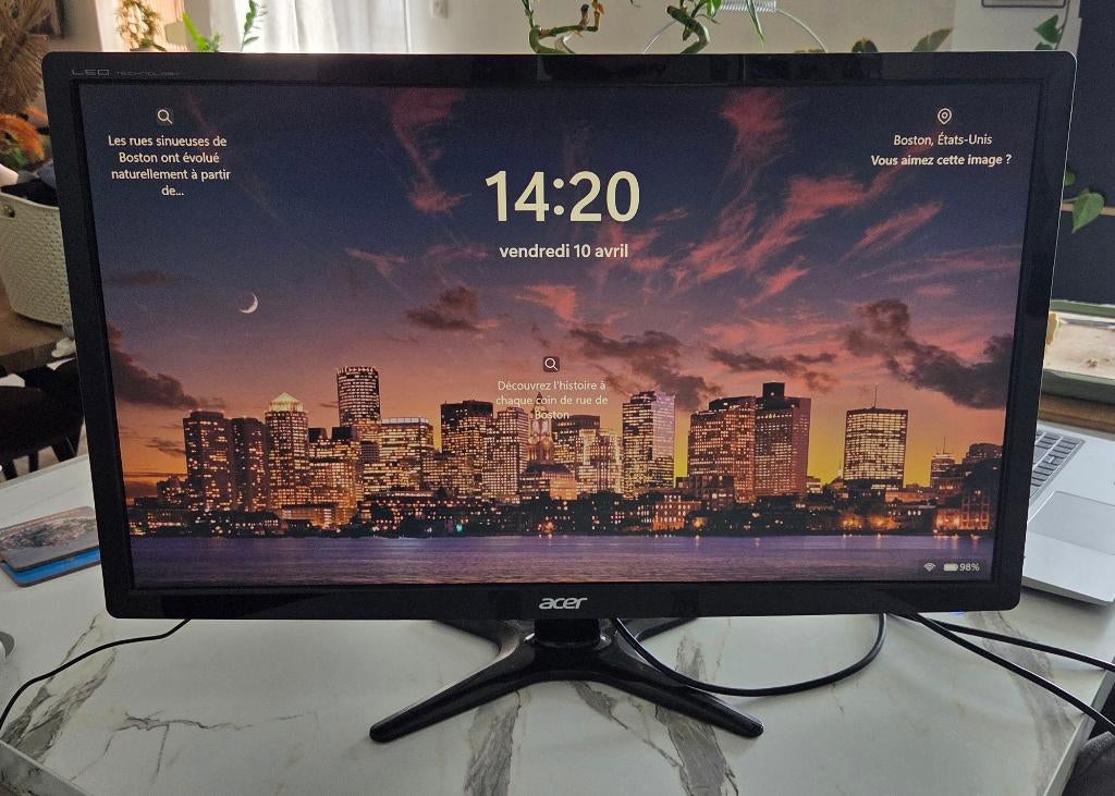 Acer G276HL – écran 27 pouces Full HD 60 Hz, Enlèvement ou Envoi, Full HD, Comme neuf, 60 Hz ou moins