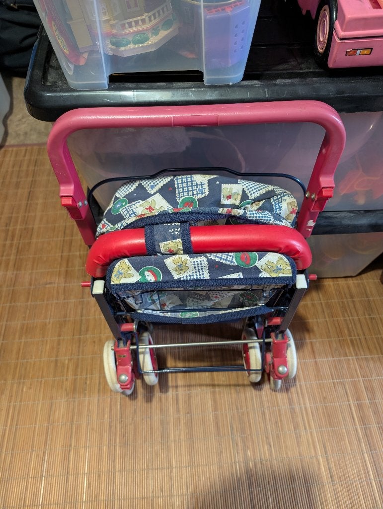 Poppenwagen, Ophalen, Gebruikt