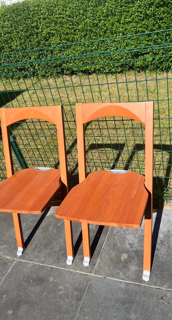 Te koop klapstoel of bijzetstoel, Huis en Inrichting, Ophalen, Zo goed als nieuw, Hout, Twee
