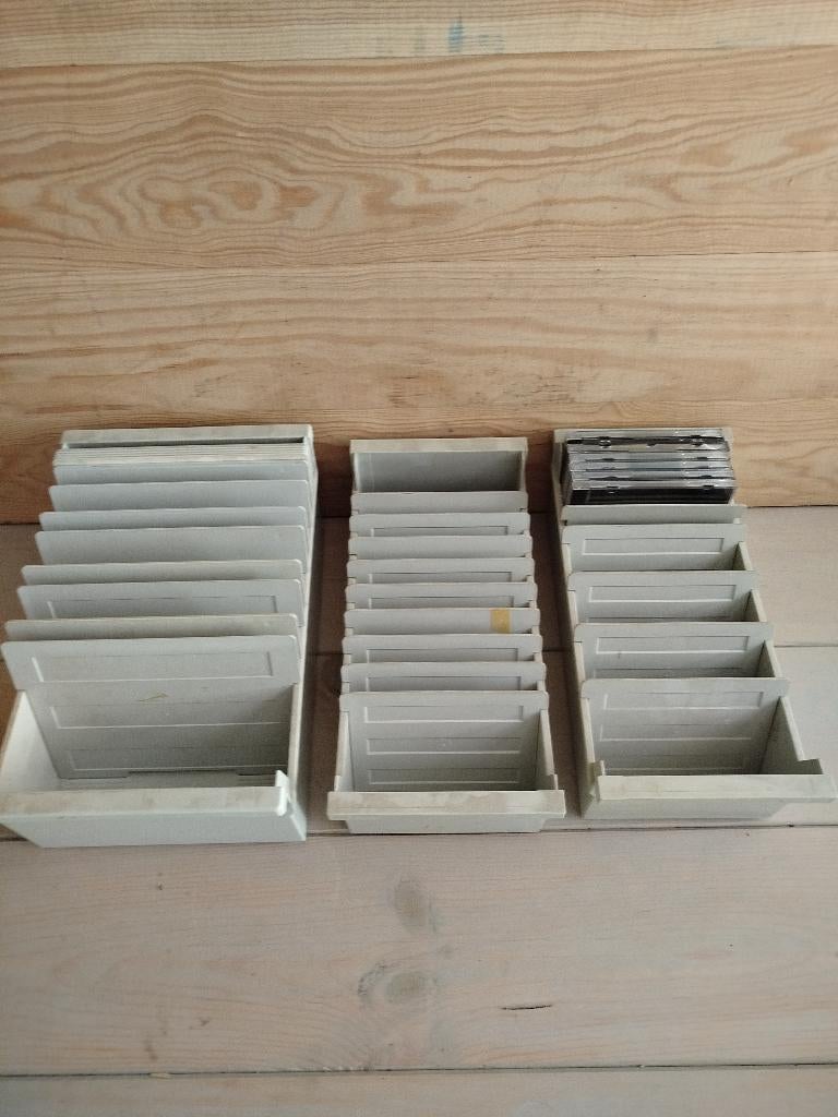 Klasseerbakjes, Ophalen, Gebruikt