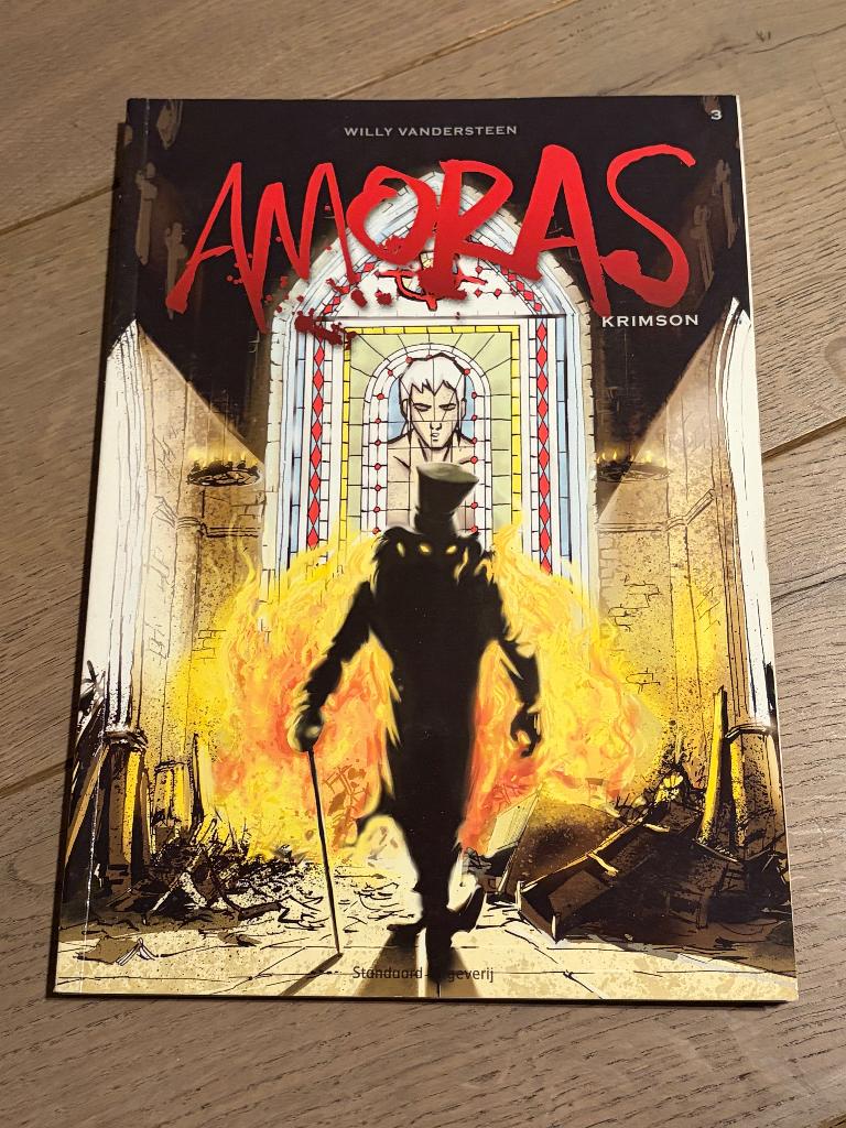 Amoras - 3 - Krimson, Boeken, Stripverhalen, Eén stripboek, Ophalen of Verzenden, Gelezen, Willy Vandersteen