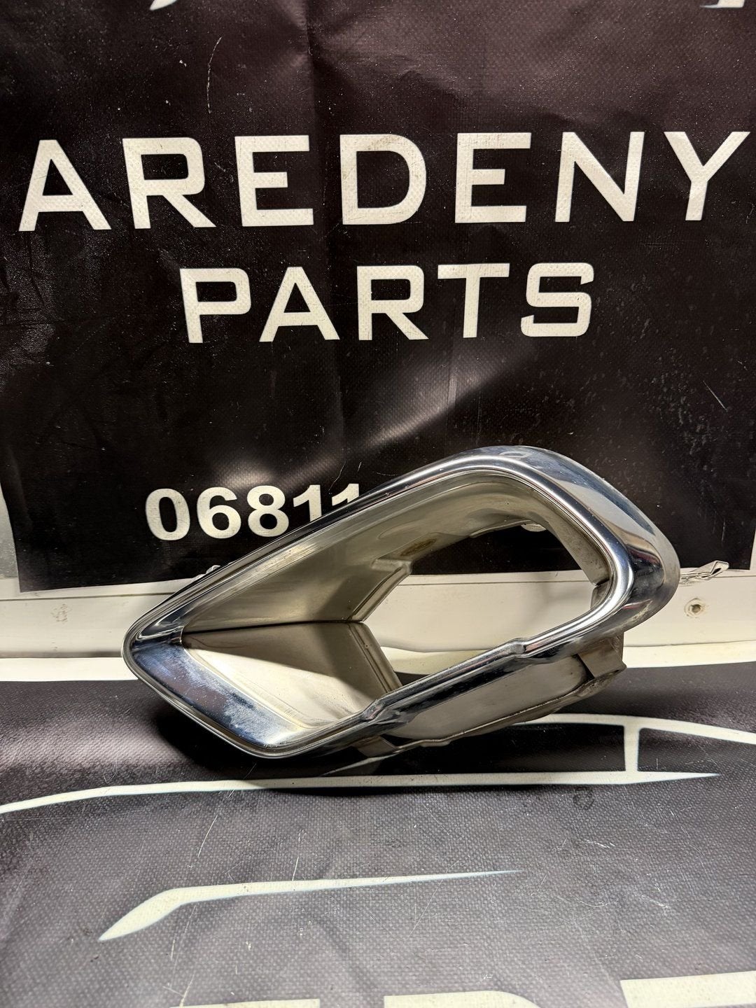BMW X5 G05 X6 G06 X7 Uitlaat Sierstuk Rechts Chrome 5A5C8E8, Gebruikt, -, -, Ophalen of Verzenden