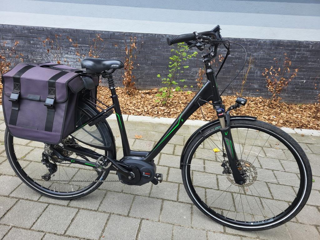 Elektrische damesfiets met Bosch middenmotor, Fietsen en Brommers, Elektrische fietsen, Ophalen