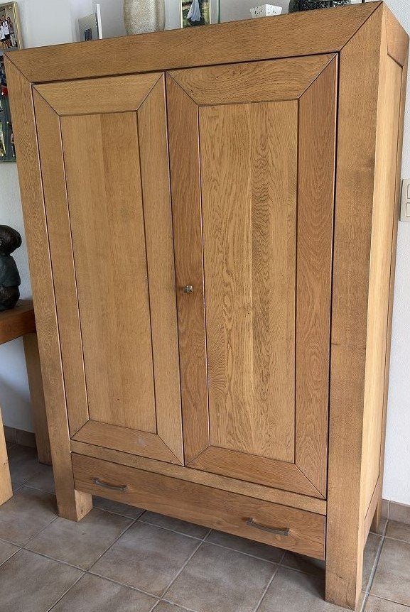 eiken living: tafel, dressoir, barkast, salontafel, console, Huis en Inrichting, Ophalen, Zo goed als nieuw, Antiek-look, 6 tot 8 stoelen